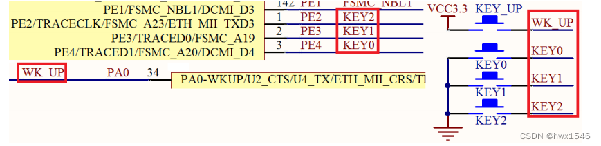 STM32F4X-GPIO输入功能使用