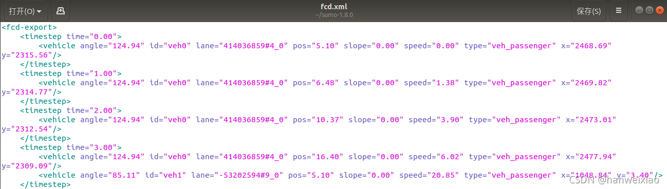 将csv格式文件转换为sumo中xml文件sumo Xsd 文件 Csdn博客 5458