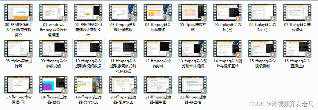 关于FFmepg的冷知识，这一篇就够了