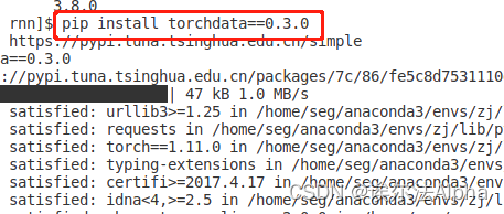 安装torchtext遇到的坑及解决办法