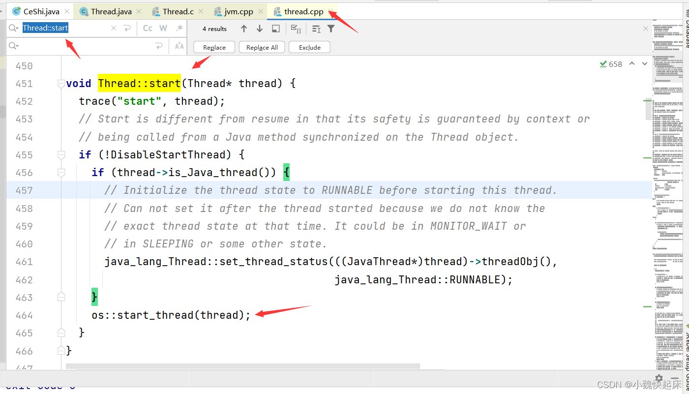 Java并发编程—Thread类中的start()方法如何启动一个线程？