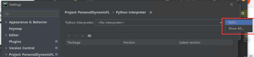 how-to-set-pycharm-without-interpreter-interpreter-code-world