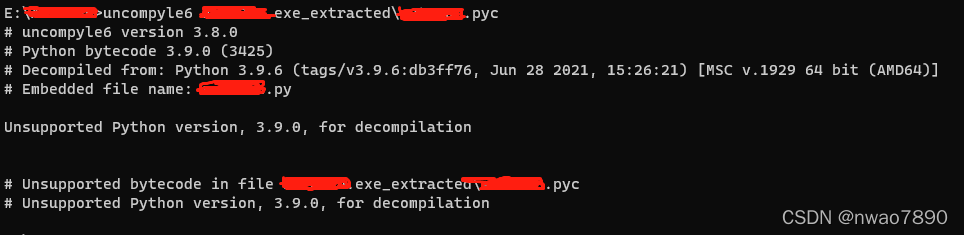 从exe程序反汇编得到py源码_pycdc.exe-CSDN博客