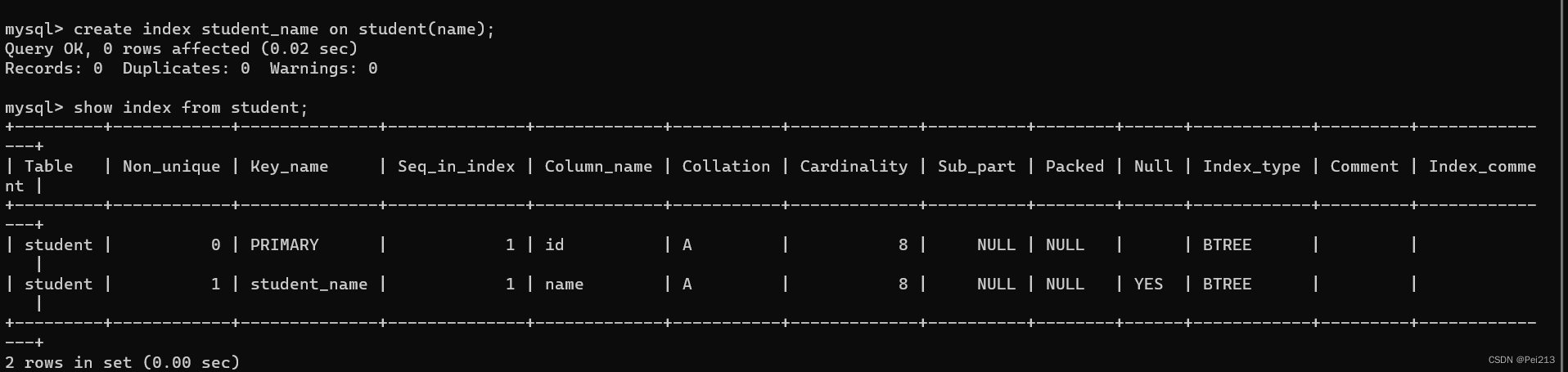 数据库学习总结(MySQL)