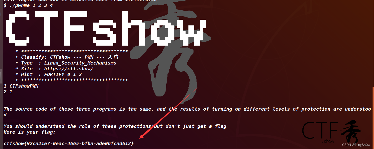 CTFshow-pwn入门-前置基础pwn32-pwn34