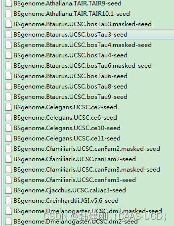 构建绵羊（非常见物种）BSgenome参考基因组