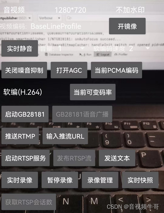 Android平台GB28181设备接入端如何调节实时音量？