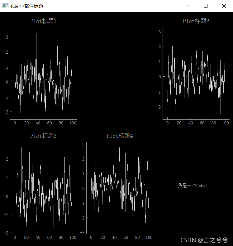 六、PyQtgraph图形布局小部件(GraphicsLayoutWidget)-CSDN博客