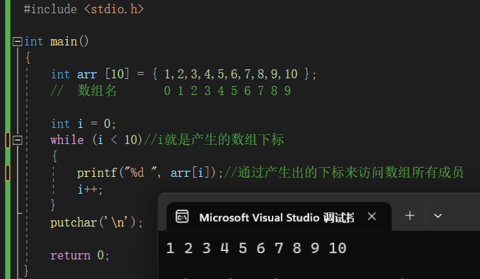 【初识C语言】选择语句+循环语句+函数+数组