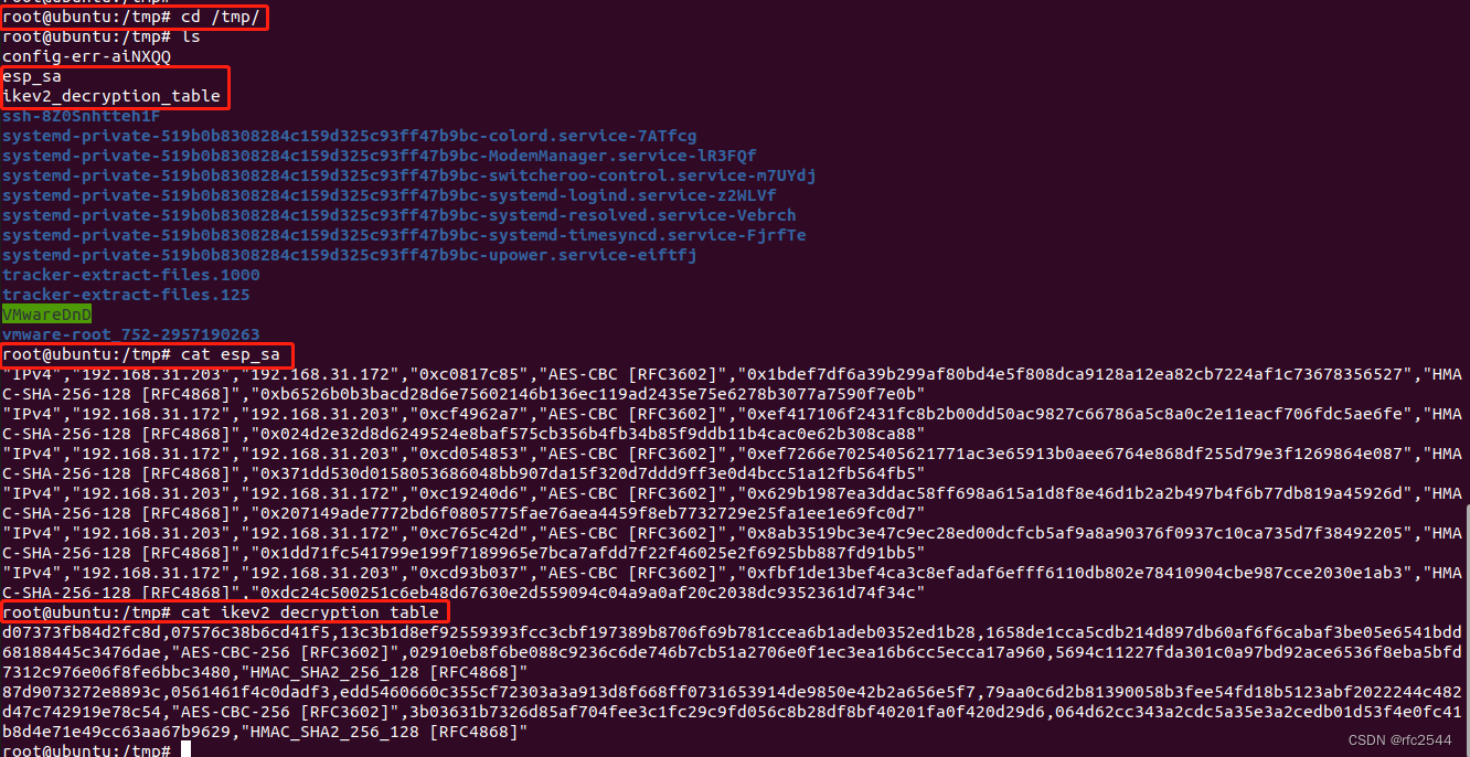 ubuntu5ubuntu采用strongswan模拟ipsec并enablesavekeys抓取ike/esp加密信息_ubuntu