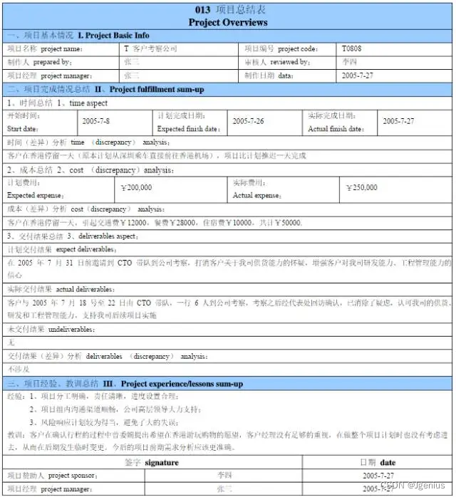 IT项目管理十大模版（三）