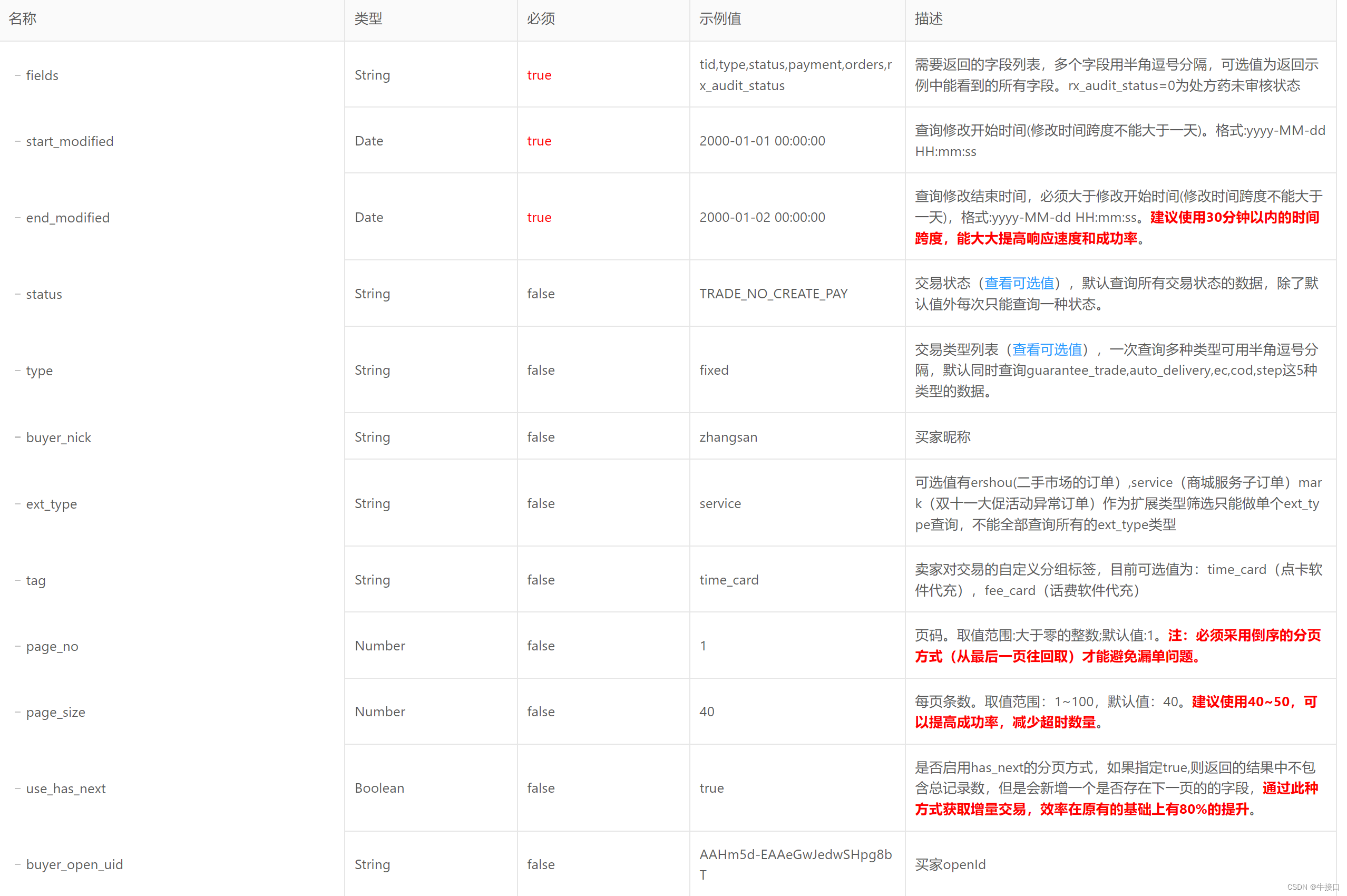 淘宝订单信息获取接口API,淘宝打单发货接口