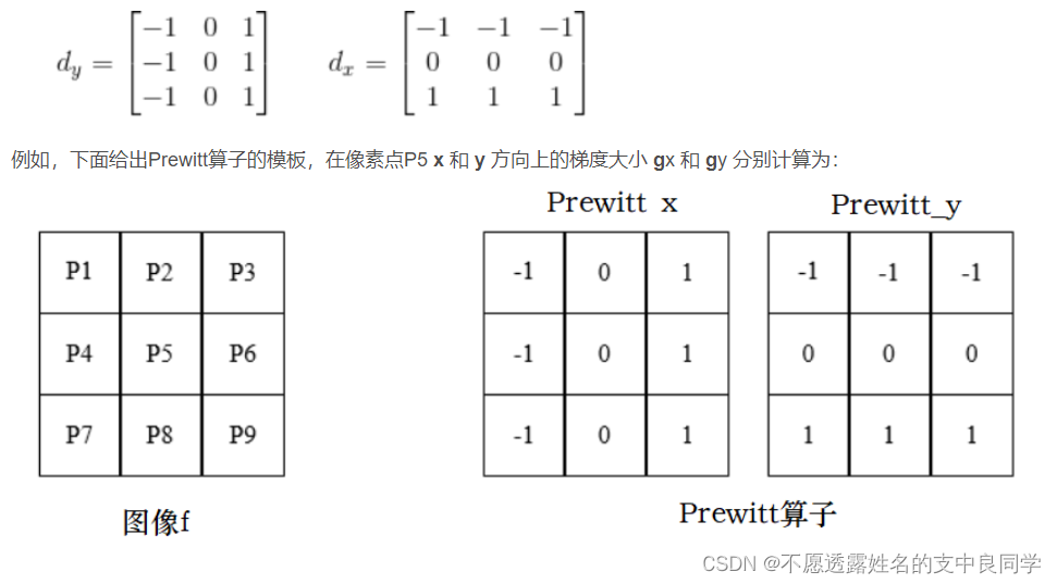 prewitt算子