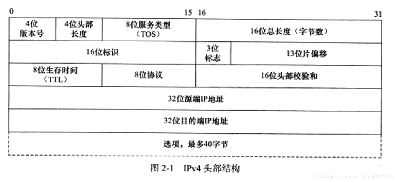 IP数据报格式