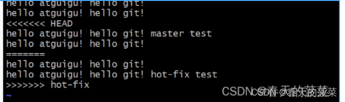 【GIT】git代码版本穿梭与代码合并