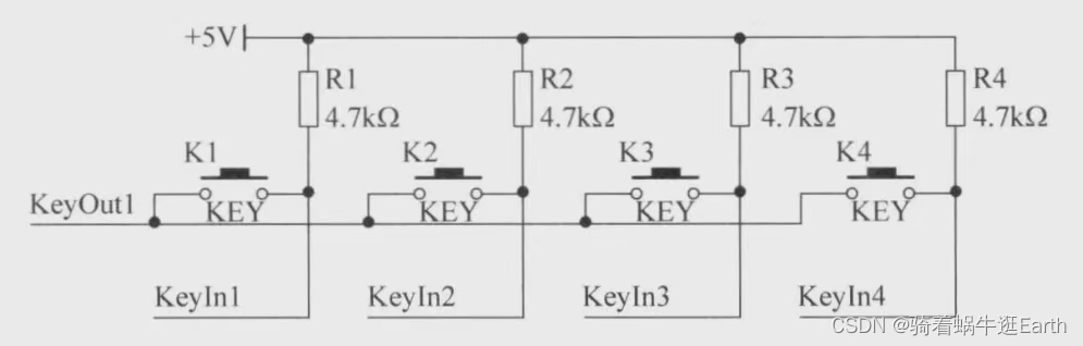 Keyboard Scan Matrix 51单片机(六):矩阵键盘的扫描_51单片机矩阵键盘扫描程序-CSDN博客