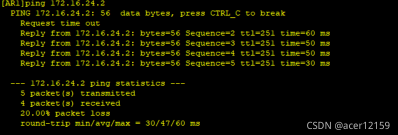 华为 (OSPF)