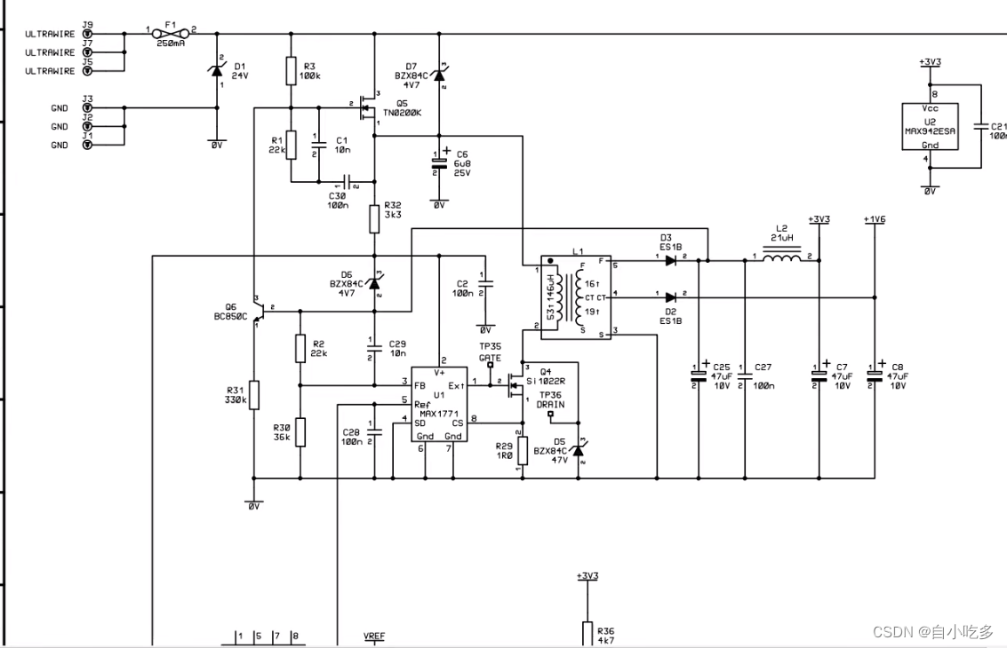 反激式开关电源设计_变压器选型_反激电路变压器选型-CSDN博客