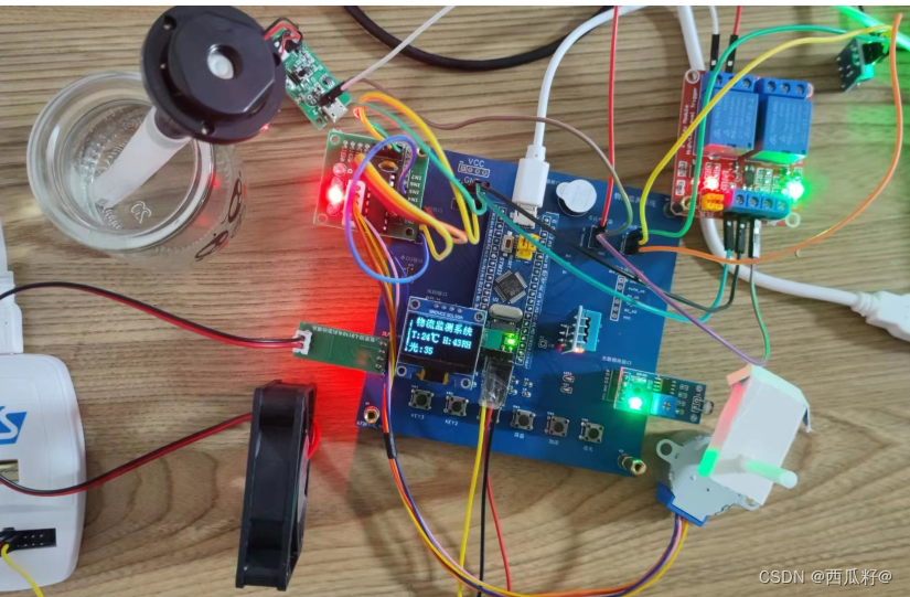 STM32——毕设冷链物流监测系统