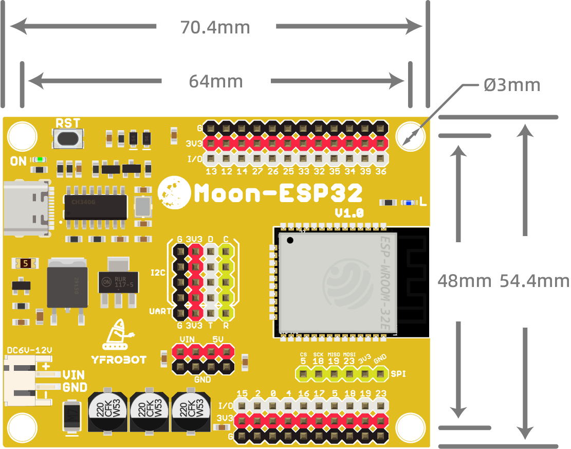 ESP32主板-MoonESP32