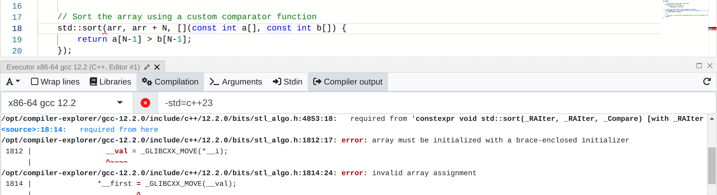 【C++学习】对二维数组进行排序