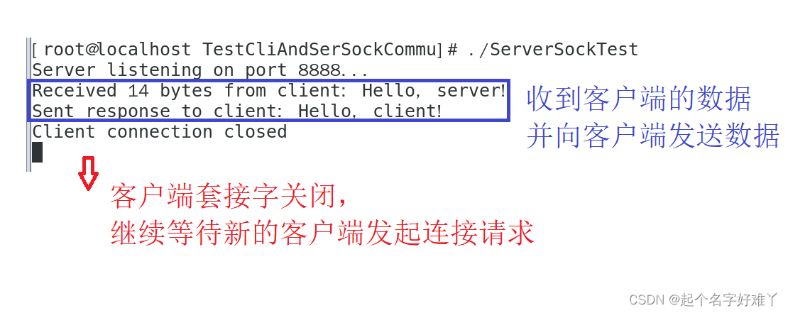 Linux下基于TCP协议的Socket套接字编程(客户端服务端)入门详解