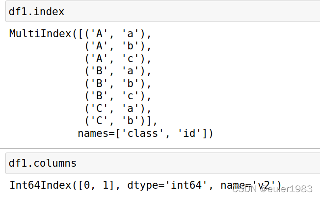 python multiIndex 操作攻略-CSDN博客