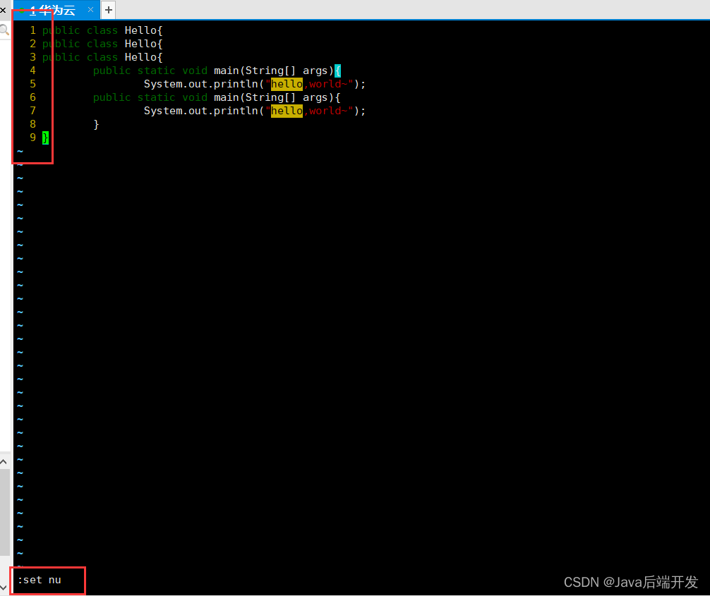 Linux Vim编辑器使用