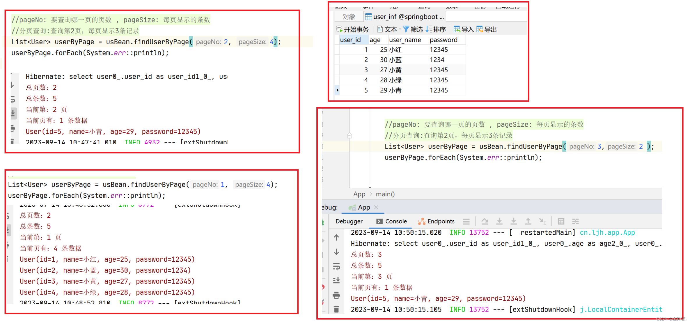 66、Spring Data JPA 的基本功能--CRUD 和 分页