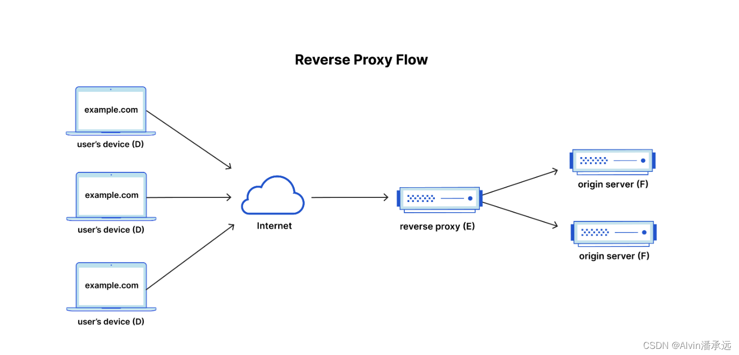 Reverse Proxy Flow