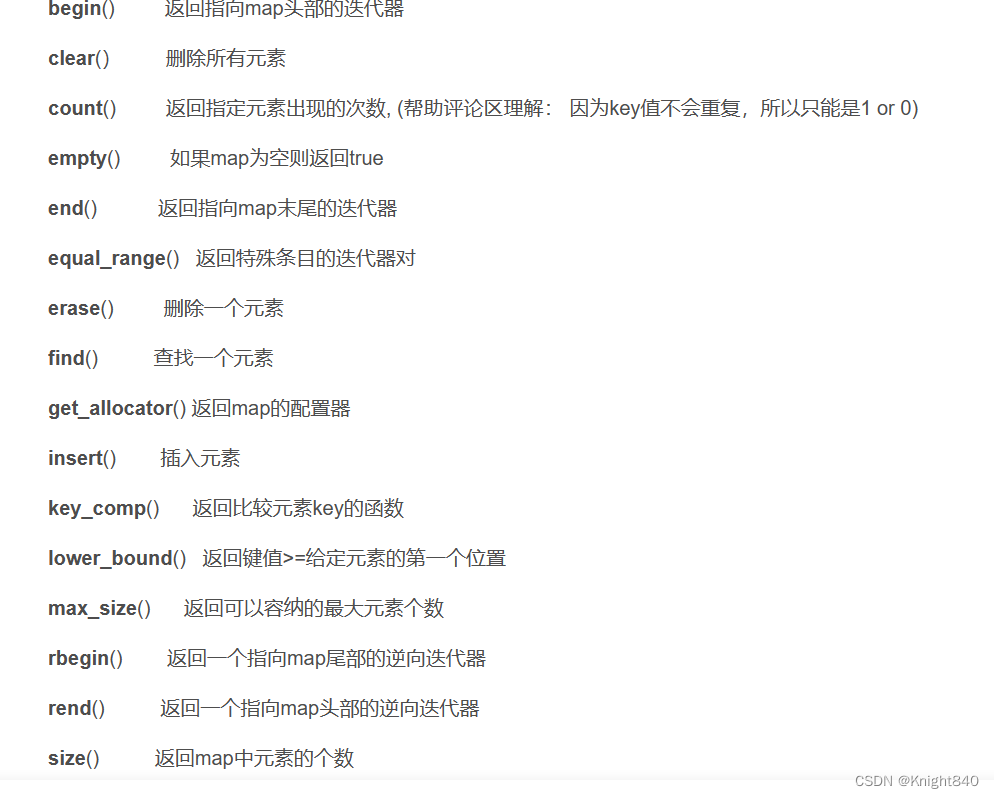 c语言map的用法总结