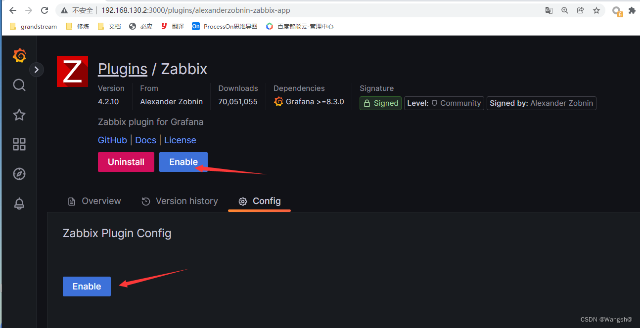 docker部署zabbix6.2.7+grafana