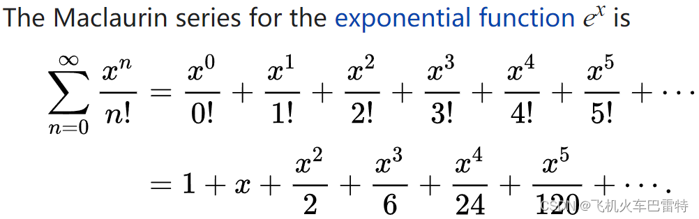 泰勒级数(Taylor Series)和利用python计算自然常数_python泰勒级数-CSDN博客