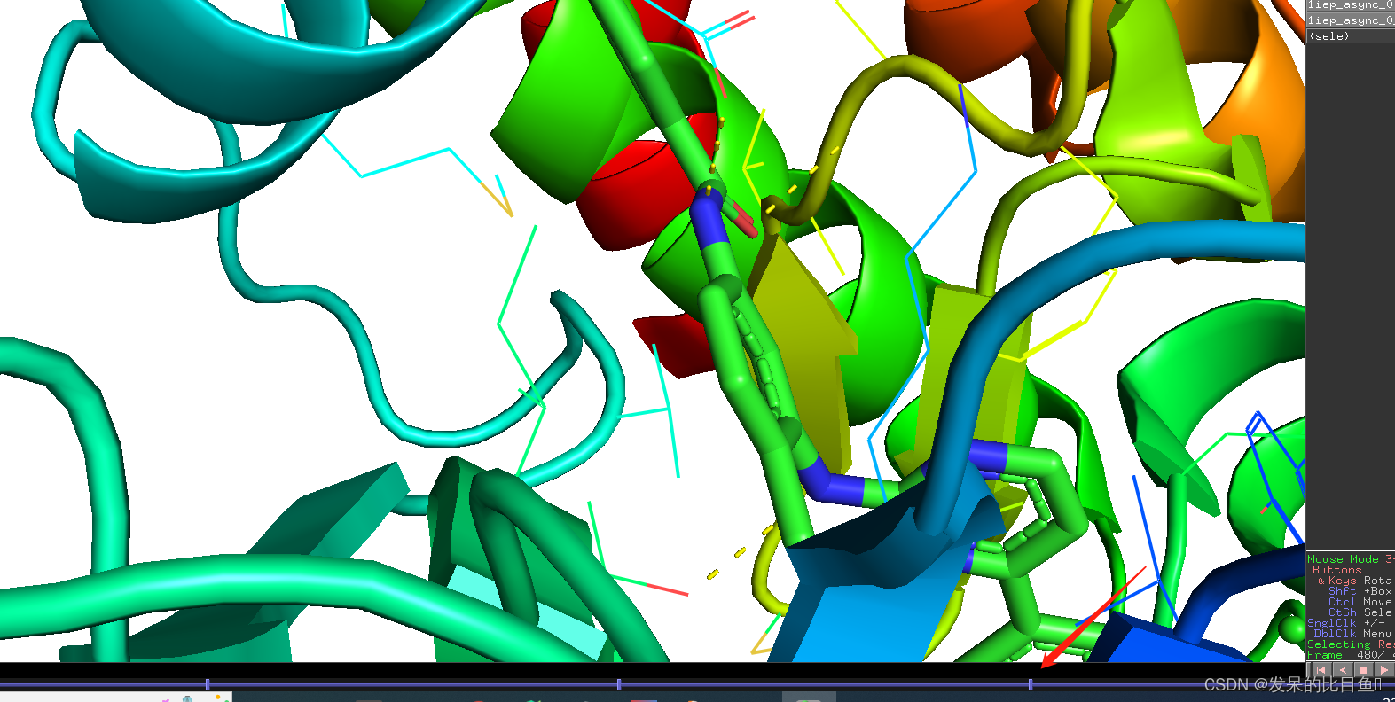 CADD课程学习（3）-- 靶点药物相互作用(PyMol)