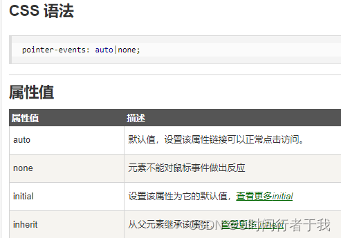 pointer-events