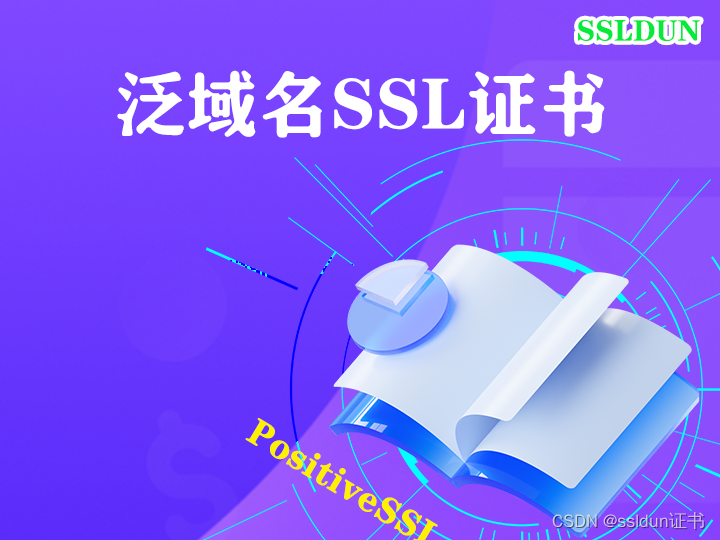 PositiveSSL的泛域名SSL证书