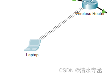 [计算机通信网络]Packet tracer中laptop连接无线路由器