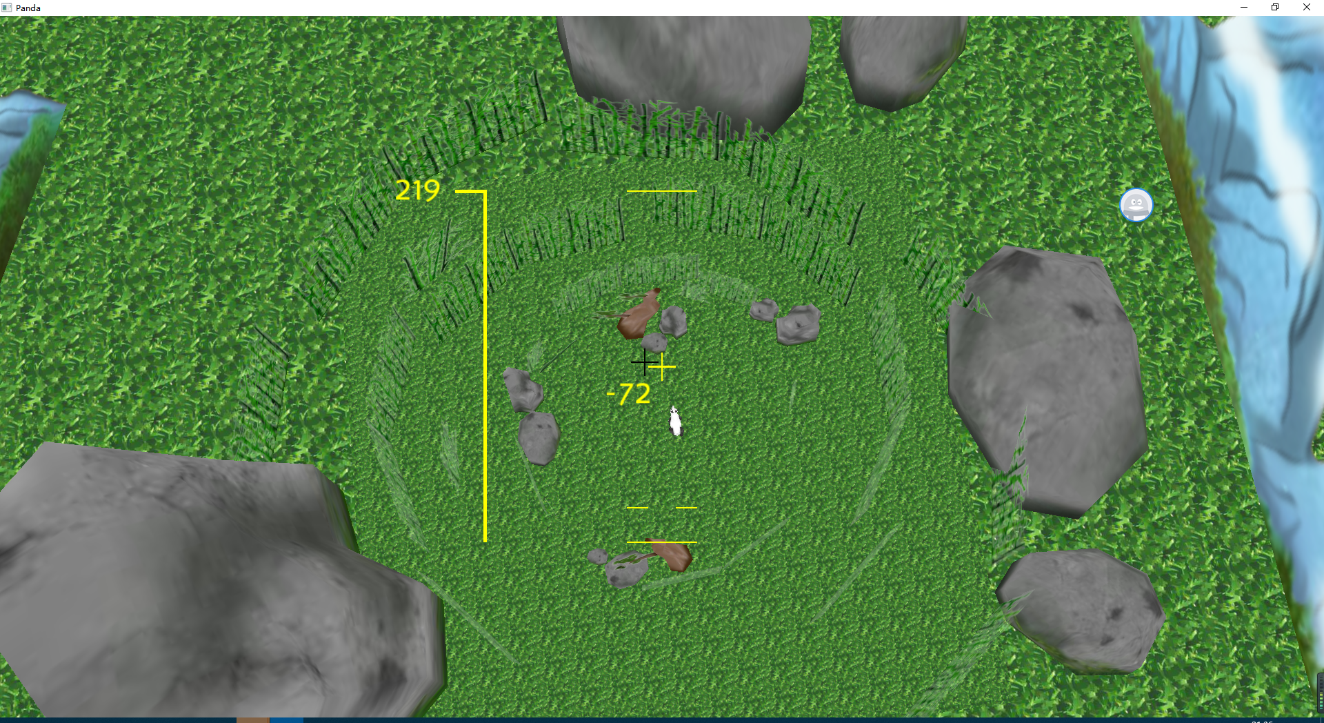 python使用panda3d制作飞行模拟器