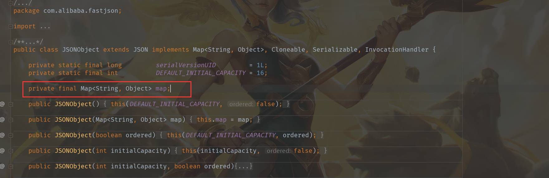 JSONObject 源码