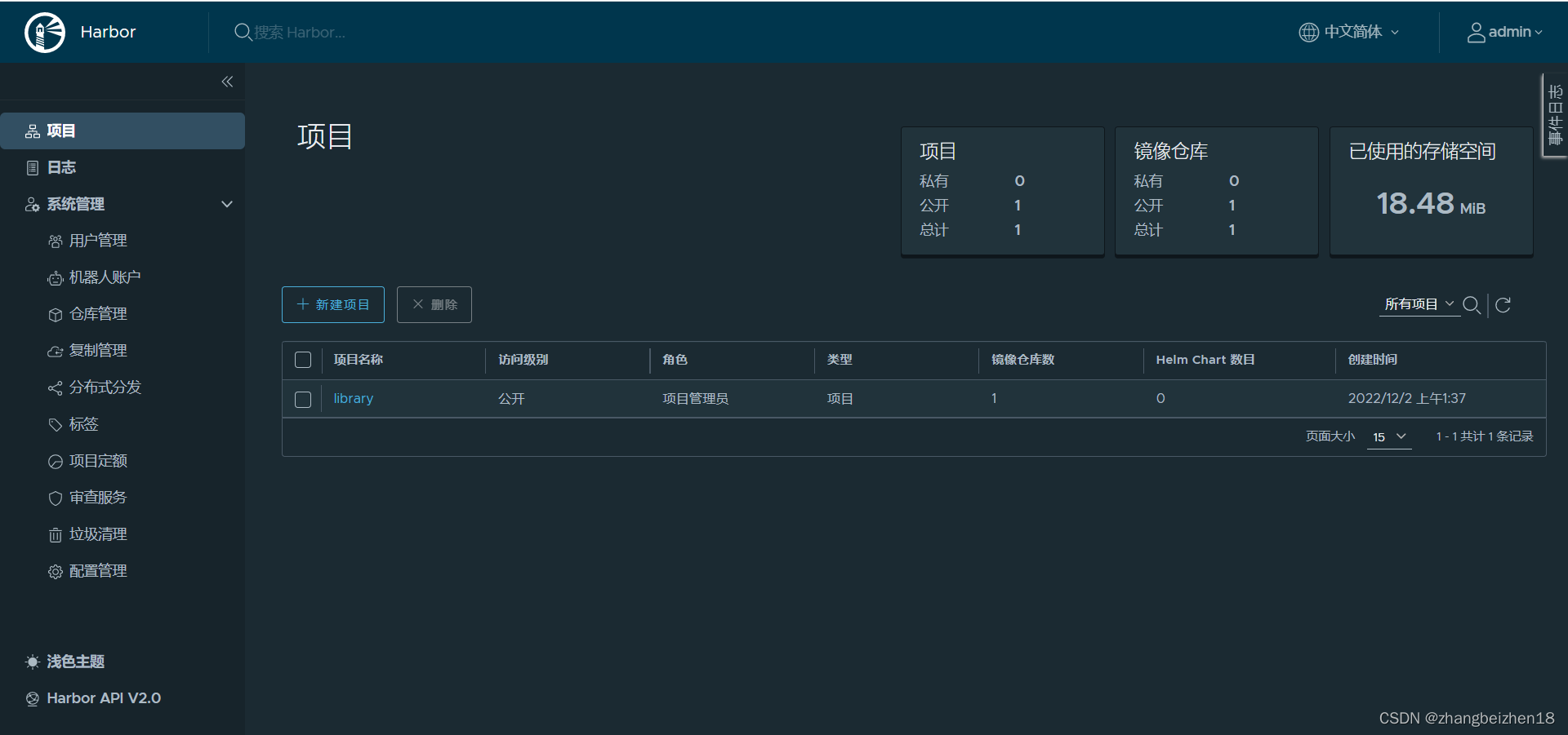 离线安装harbor容器镜像仓库(harbor-v2.3.5)