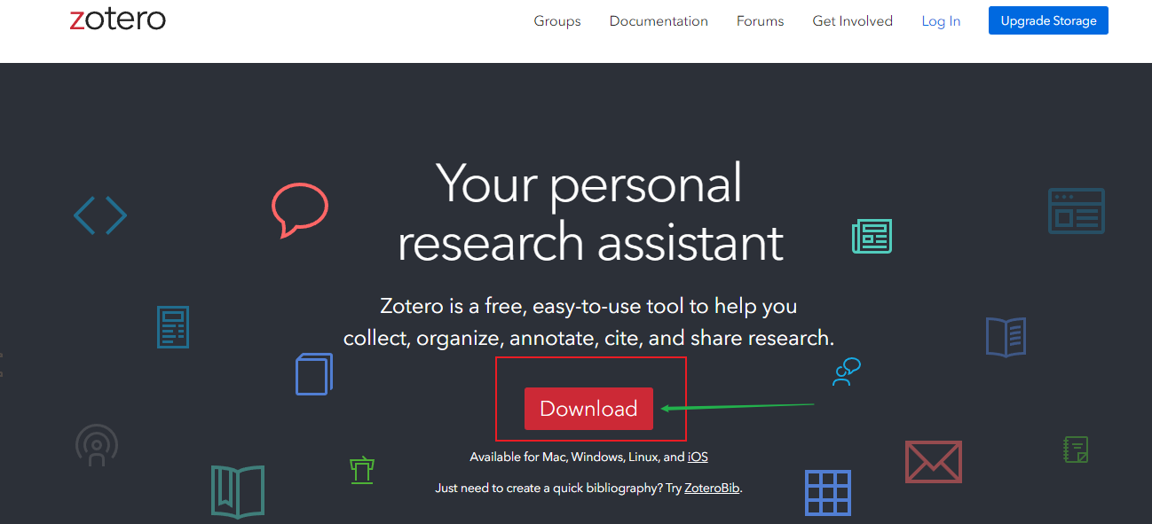 Zotero下载