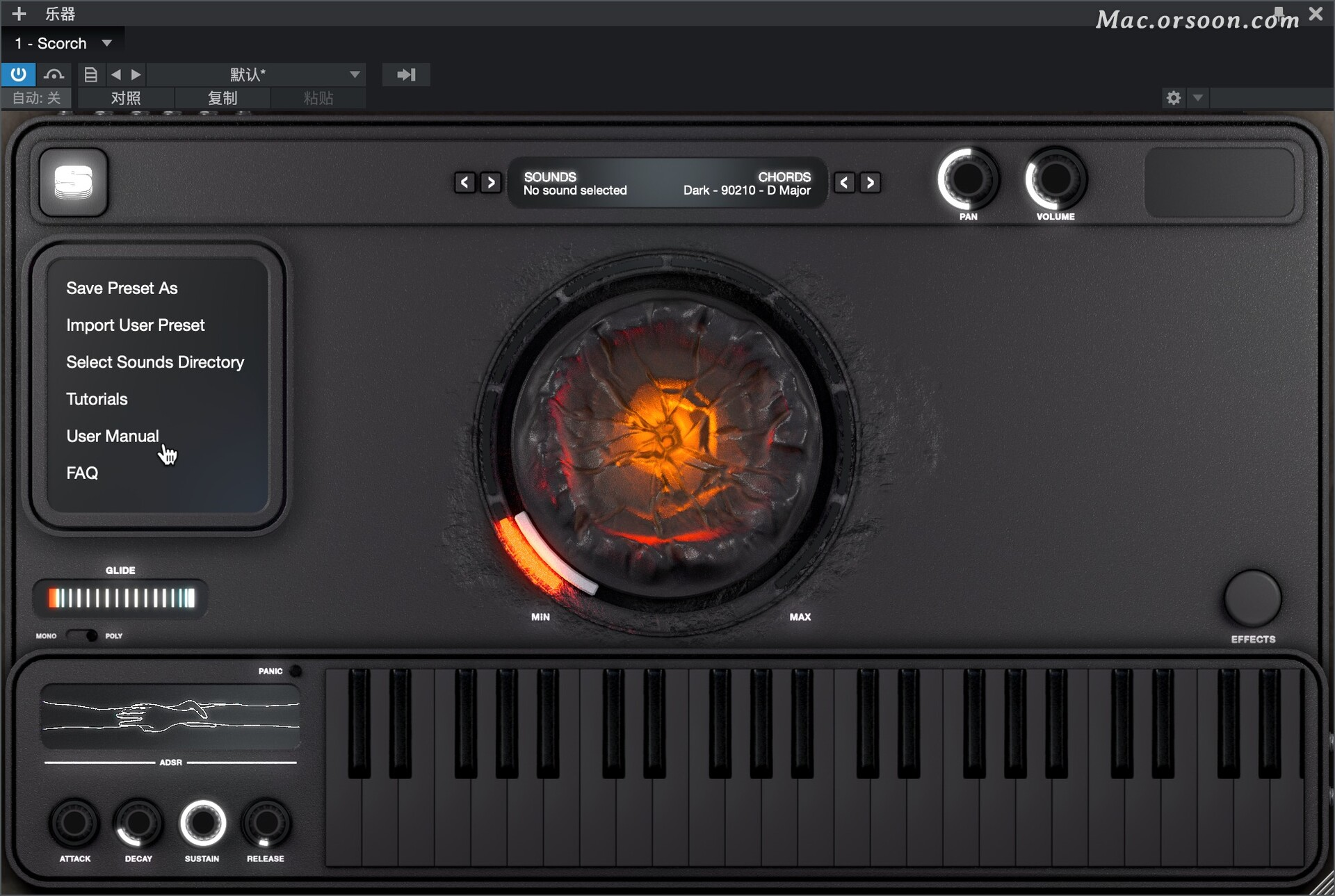 Sauceware Audio Scorch for Mac - 嘻哈说唱音频乐器