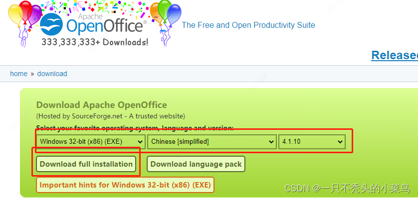 apache libre office