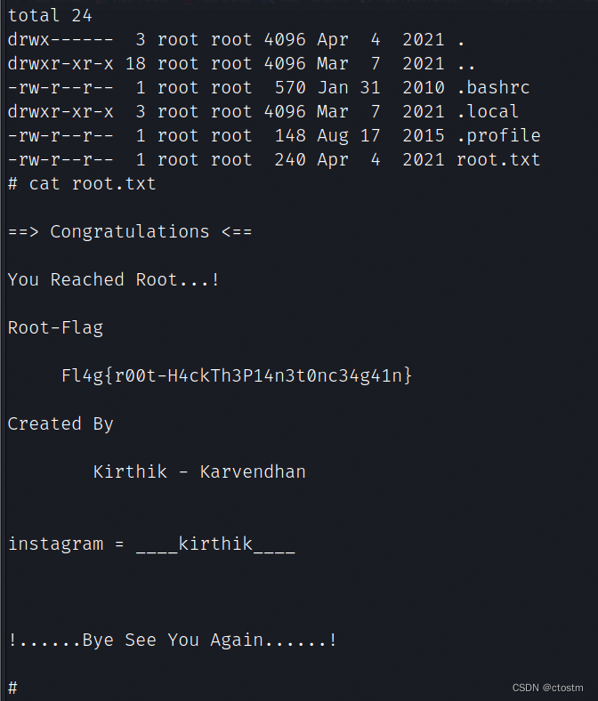 Vulnhub: BlueMoon: 2021靶机