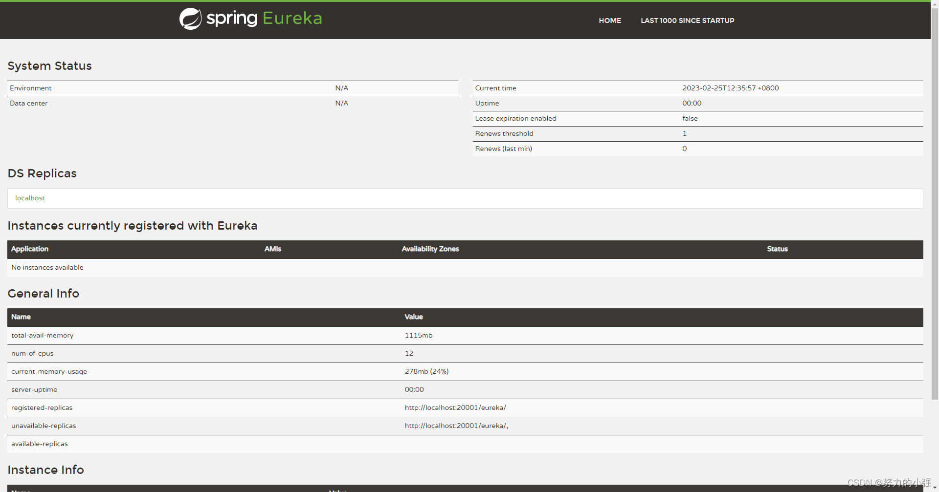 SpringCloud————Eureka概述及单机注册中心搭建