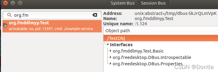 linux 进程间通信 dbus-glib【实例】详解一(附代码)(d-feet工具使用)-CSDN博客