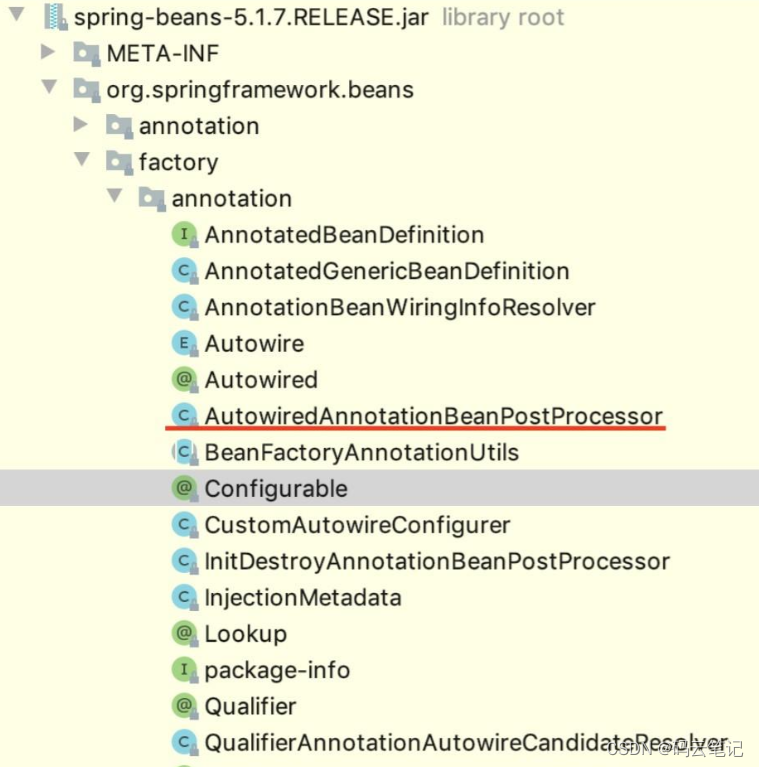 Spring注解Autowired的底层实现原理详解_spring中注解的底层实现原理-CSDN博客