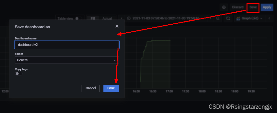 docker 笔记11： Docker容器监控之CAdvisor+InfluxDB+Granfana