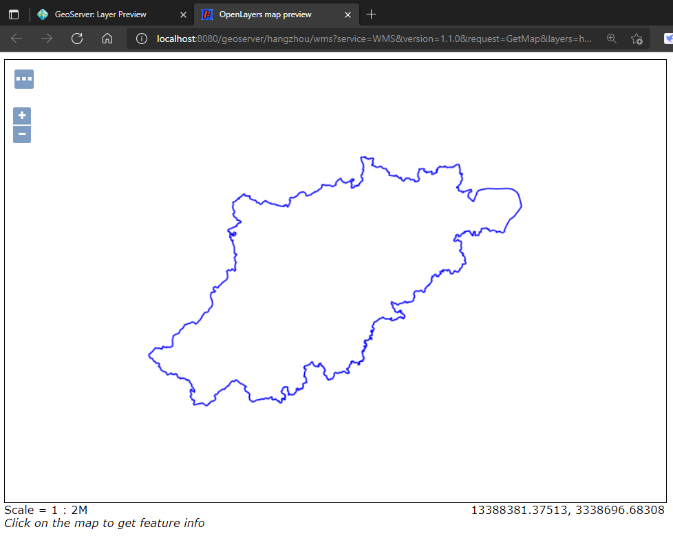 GeoServer发布矢量地图服务